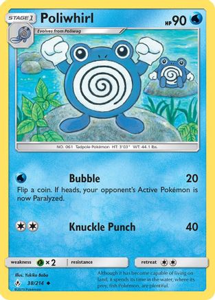 Poliwhirl (38/214) [Sun & Moon: Unbroken Bonds]-1