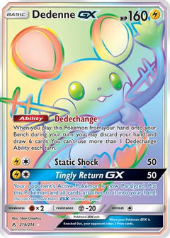 Dedenne GX (219/214) [Sun & Moon: Unbroken Bonds]-1