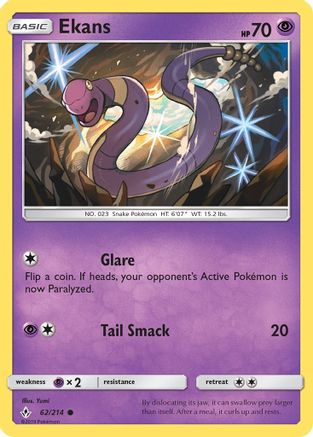 Ekans (62/214) [Sun & Moon: Unbroken Bonds]-1