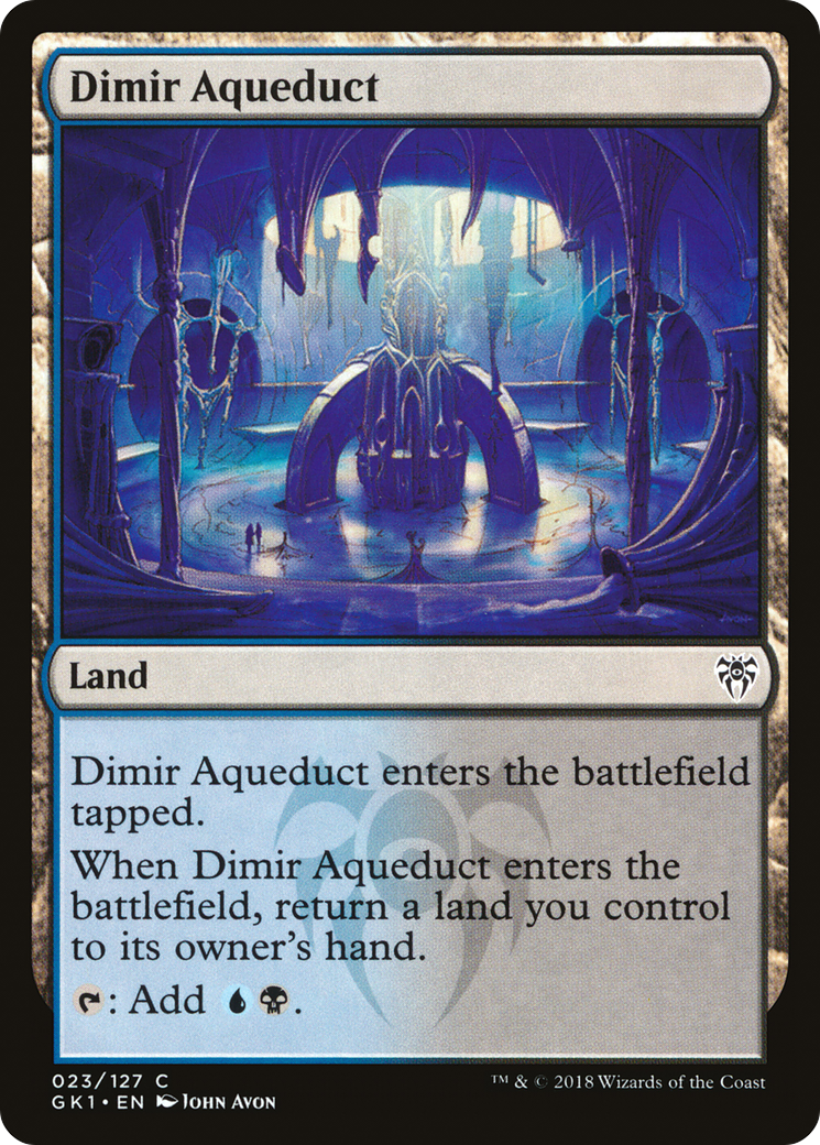 Dimir Aqueduct [Guilds of Ravnica Guild Kit]-1