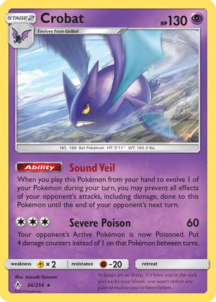 Crobat (66/214) [Sun & Moon: Unbroken Bonds]-1