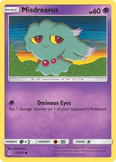 Misdreavus (77/214) [Sun & Moon: Unbroken Bonds]-1