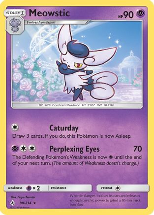 Meowstic (80/214) [Sun & Moon: Unbroken Bonds]-1