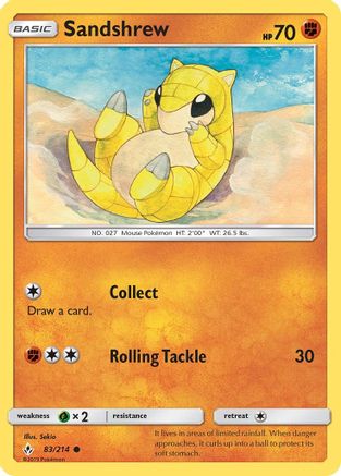 Sandshrew (83/214) [Sun & Moon: Unbroken Bonds]-1