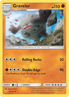 Graveler (88/214) [Sun & Moon: Unbroken Bonds]-1