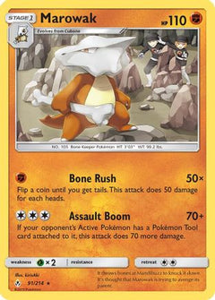 Marowak (91/214) [Sun & Moon: Unbroken Bonds]-1