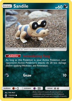 Sandile (113/214) [Sun & Moon: Unbroken Bonds]-1