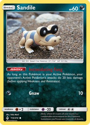 Sandile (113/214) [Sun & Moon: Unbroken Bonds]-1