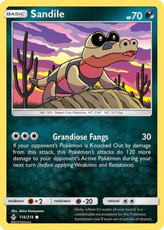 Sandile (114/214) [Sun & Moon: Unbroken Bonds]-1