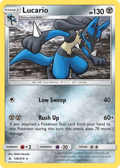 Lucario (126/214) [Sun & Moon: Unbroken Bonds]-1