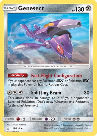 Genesect (127/214) [Sun & Moon: Unbroken Bonds]-1