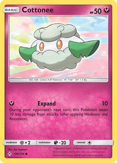 Cottonee (139/214) [Sun & Moon: Unbroken Bonds]-1