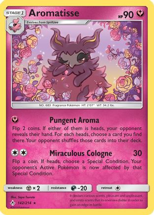 Aromatisse (142/214) [Sun & Moon: Unbroken Bonds]-1