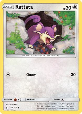 Rattata (143/214) [Sun & Moon: Unbroken Bonds]-1