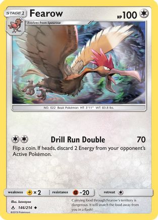 Fearow (146/214) [Sun & Moon: Unbroken Bonds]-1