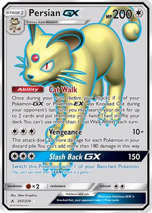 Persian GX (207/214) [Sun & Moon: Unbroken Bonds]-1