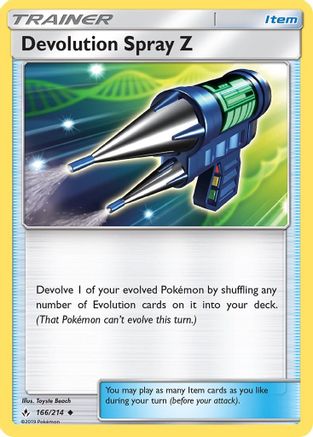 Devolution Spray Z (166/214) [Sun & Moon: Unbroken Bonds]-1