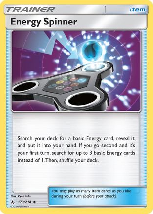 Energy Spinner (170/214) [Sun & Moon: Unbroken Bonds]-1