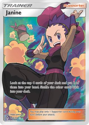 Janine (210/214) [Sun & Moon: Unbroken Bonds]-1