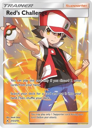 Red's Challenge (213/214) [Sun & Moon: Unbroken Bonds]-1