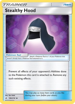 Stealthy Hood (186/214) [Sun & Moon: Unbroken Bonds]-1