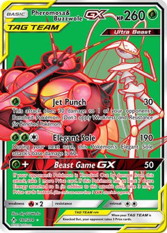 Pheromosa & Buzzwole GX (191/214) [Sun & Moon: Unbroken Bonds]-1