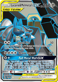 Lucario & Melmetal GX (203/214) [Sun & Moon: Unbroken Bonds]-1
