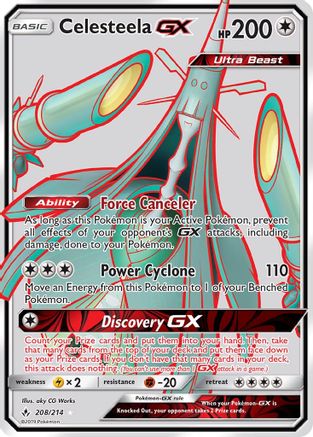 Celesteela GX (208/214) [Sun & Moon: Unbroken Bonds]-1