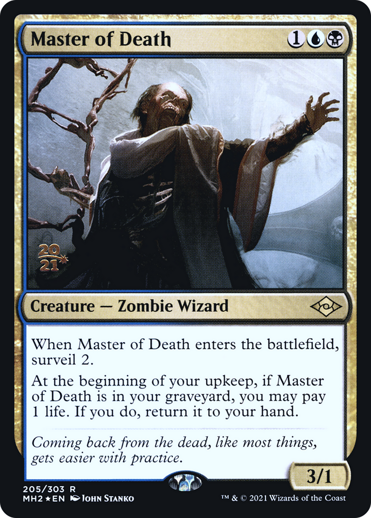 Master of Death [Modern Horizons 2 Prerelease Promos]-1