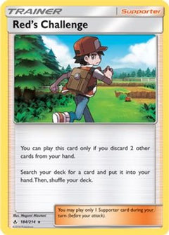 Red's Challenge (184/214) (Theme Deck Exclusive) [Sun & Moon: Unbroken Bonds]-1