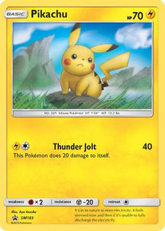 Pikachu (SM183) [Sun & Moon: Black Star Promos]-1