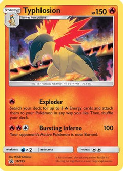 Typhlosion (SM185) [Sun & Moon: Black Star Promos]-1