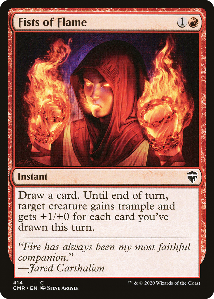 Fists of Flame [Commander Legends]-1