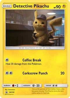 Detective Pikachu (SM190) [Sun & Moon: Black Star Promos]-1