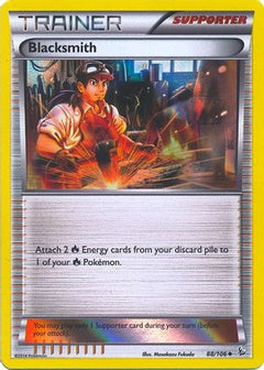 Blacksmith (88/106) (Sheen Holo Pyroar Collection Exclusive) [XY: Flashfire]-1