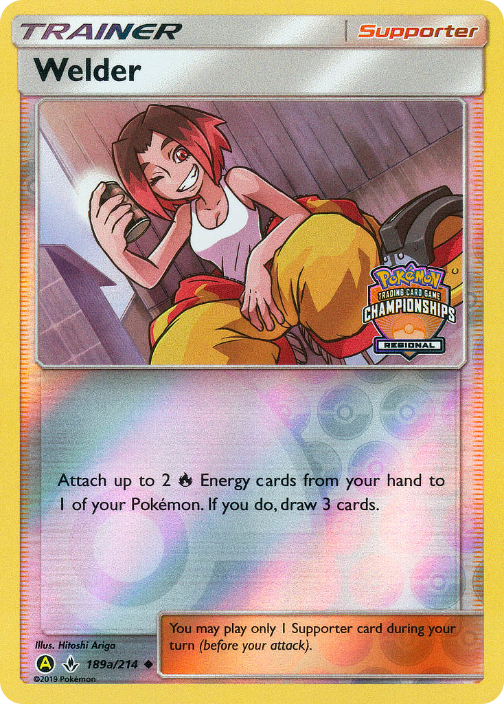 Welder 189a  - Reverse Holofoil Unbroken Bonds - Uncommon-1
