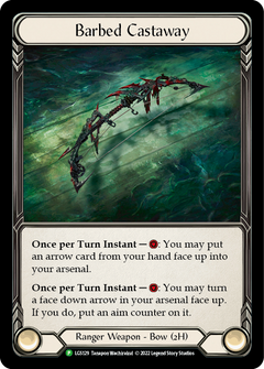 Barbed Castaway [LGS129] (Promo)  Cold Foil-1