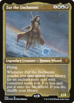 Zur the Enchanter (Foil Etched) (CMR-544) - Commander Legends Foil-1