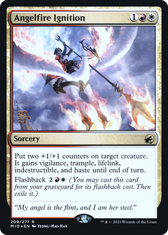 Angelfire Ignition [Innistrad: Midnight Hunt Prerelease Promos]-1