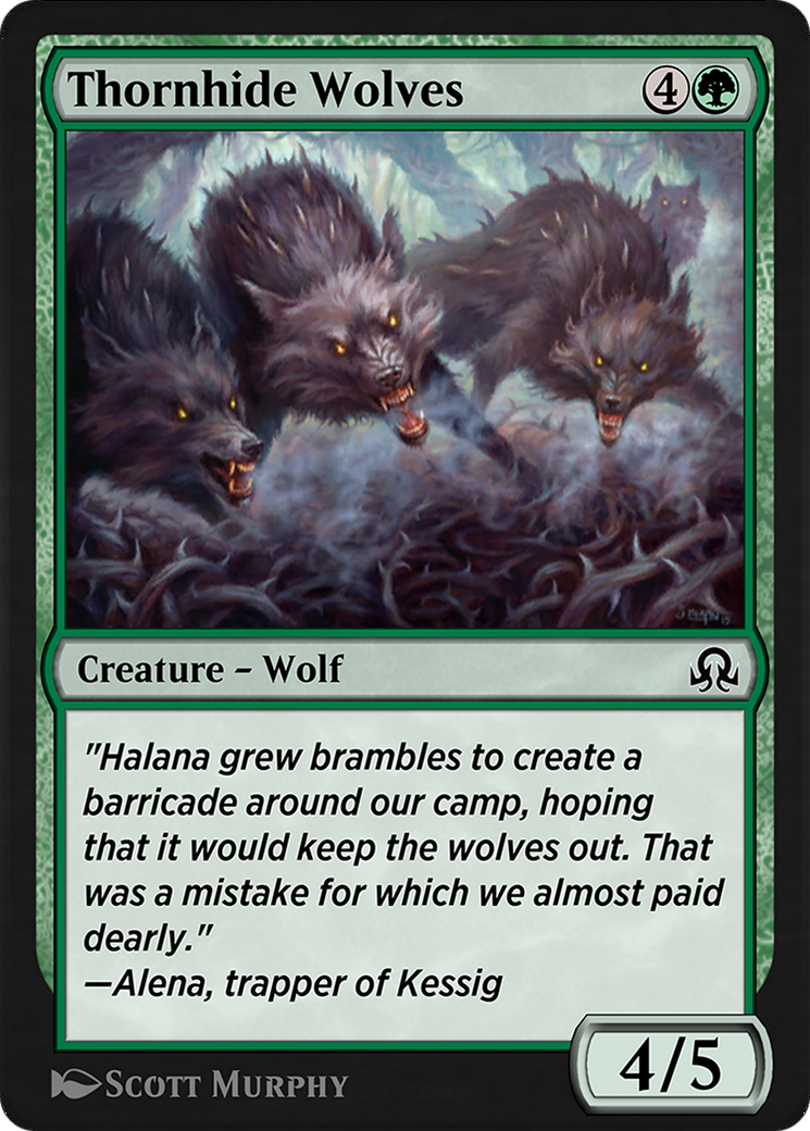 Thornhide Wolves (SIR-218) - Shadows over Innistrad Remastered-1