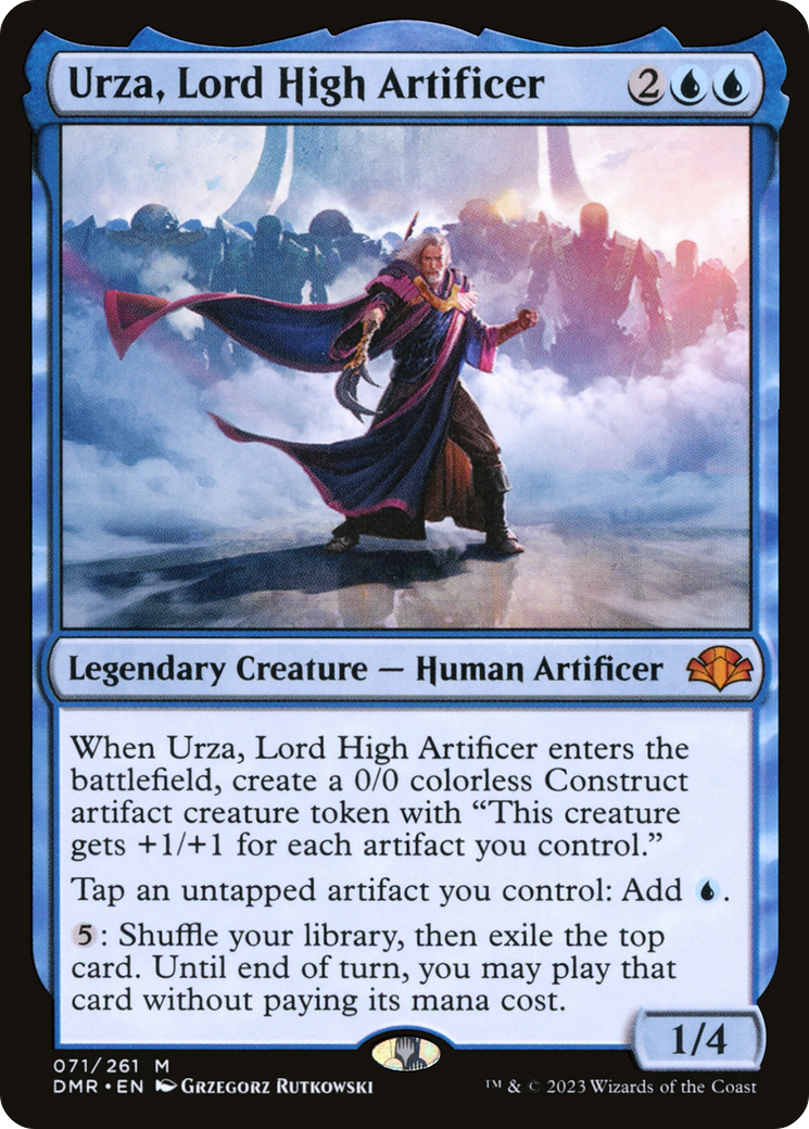 Urza, Lord High Artificer (DMR-071) - Dominaria Remastered-1