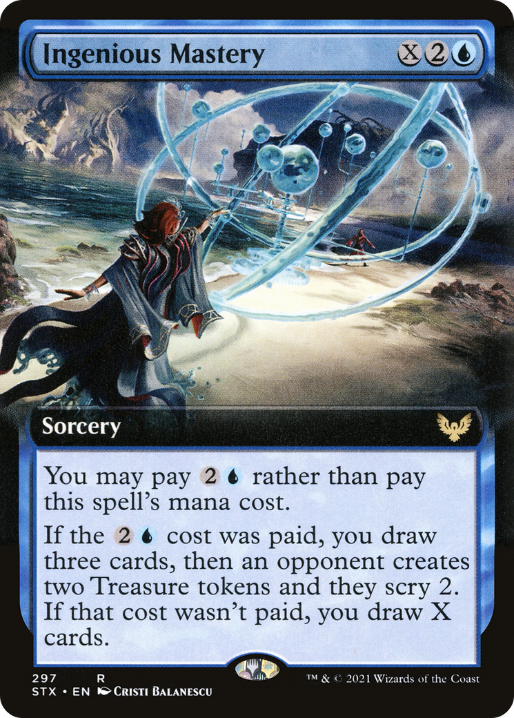 Ingenious Mastery (Extended Art) [Strixhaven: School of Mages]-1