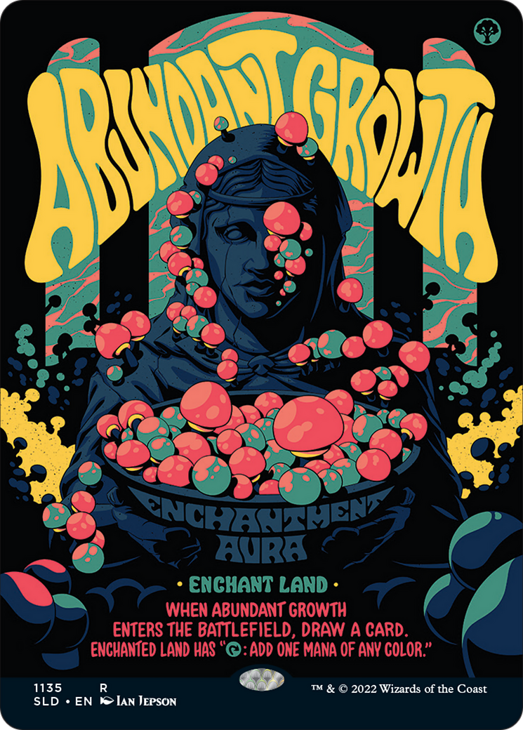 Abundant Growth (Borderless) [Secret Lair Drop Series]-1