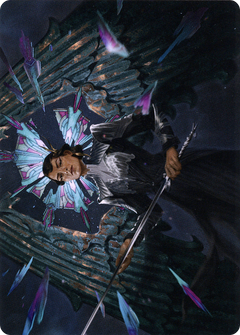 Sanctuary Warden // Sanctuary Warden (ASNC-008) - New Capenna Art Series (Borderless) Foil-1