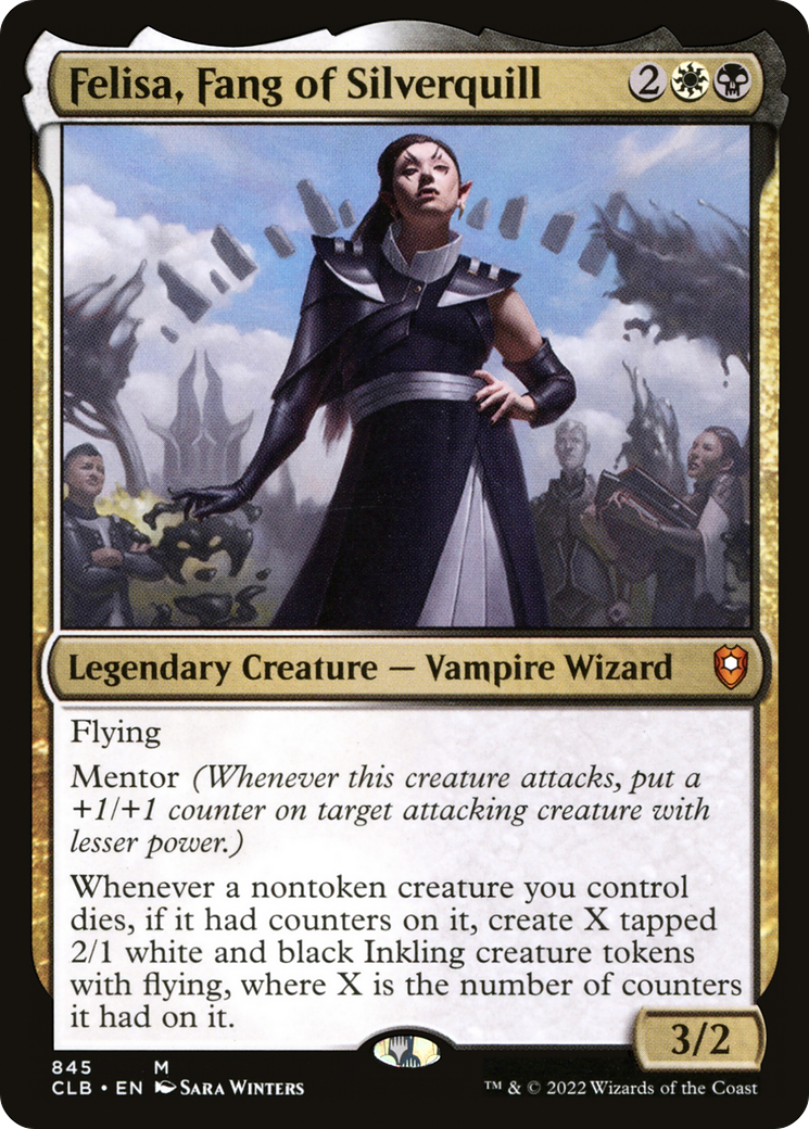 Felisa, Fang of Silverquill [Commander Legends: Battle for Baldur's Gate]-1