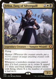 Felisa, Fang of Silverquill [Commander Legends: Battle for Baldur's Gate]-1