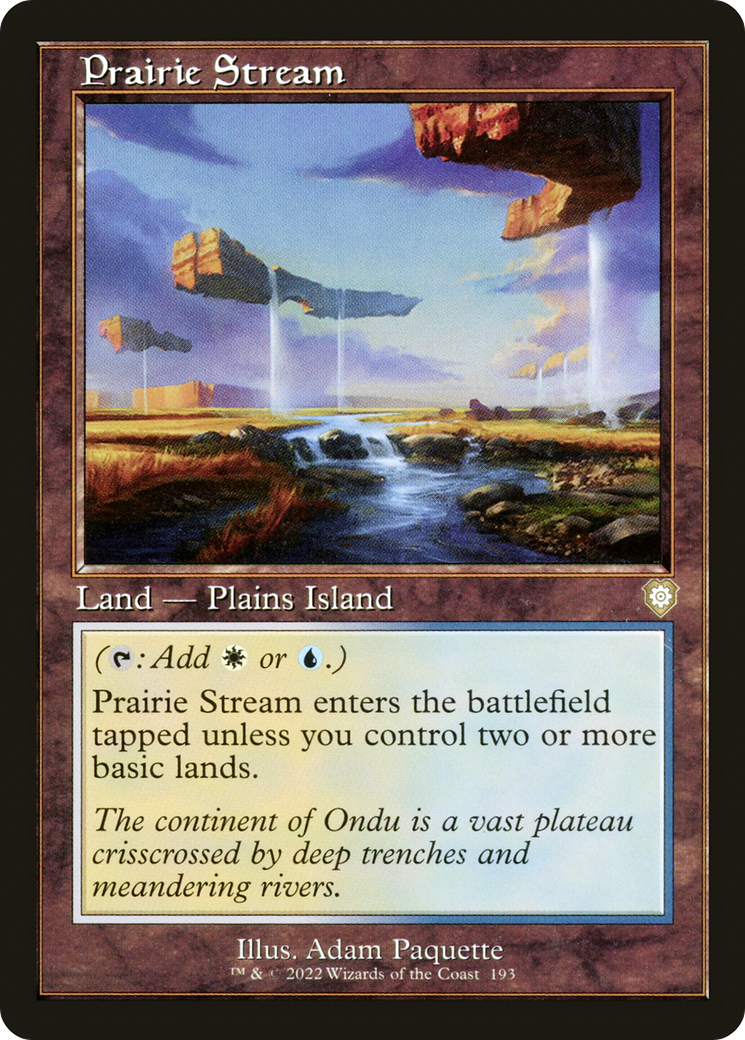 Prairie Stream (Retro) [The Brothers' War Commander]-1