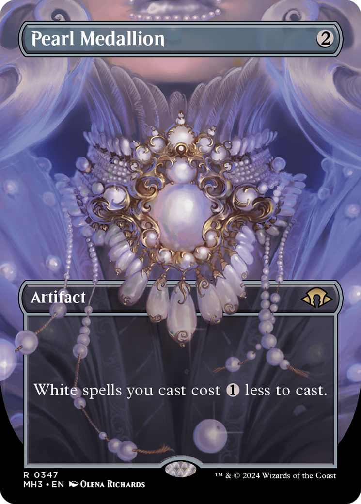 Pearl Medallion (Borderless) [Modern Horizons 3]-1