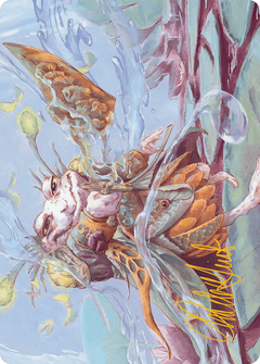 Glarb, Calamity's Augur // Glarb, Calamity's Augur (ABLB-040) - Bloomburrow Art Series (Borderless)-1