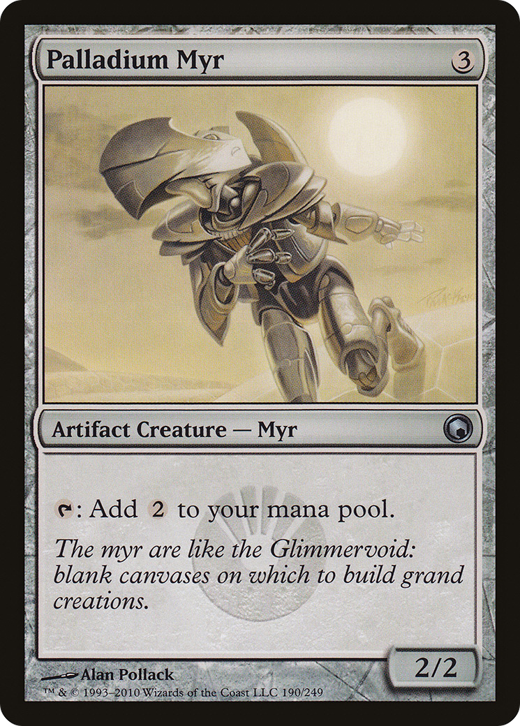 Palladium Myr [Scars of Mirrodin]-1